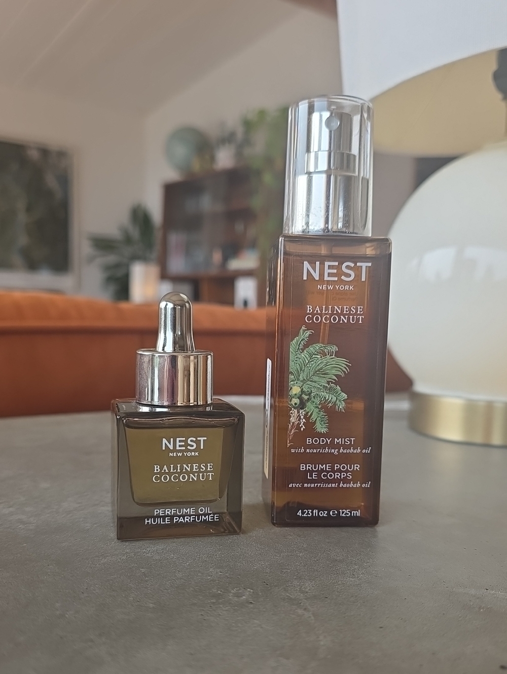 NEST Balinese Coconut Oil And Body Mist Set